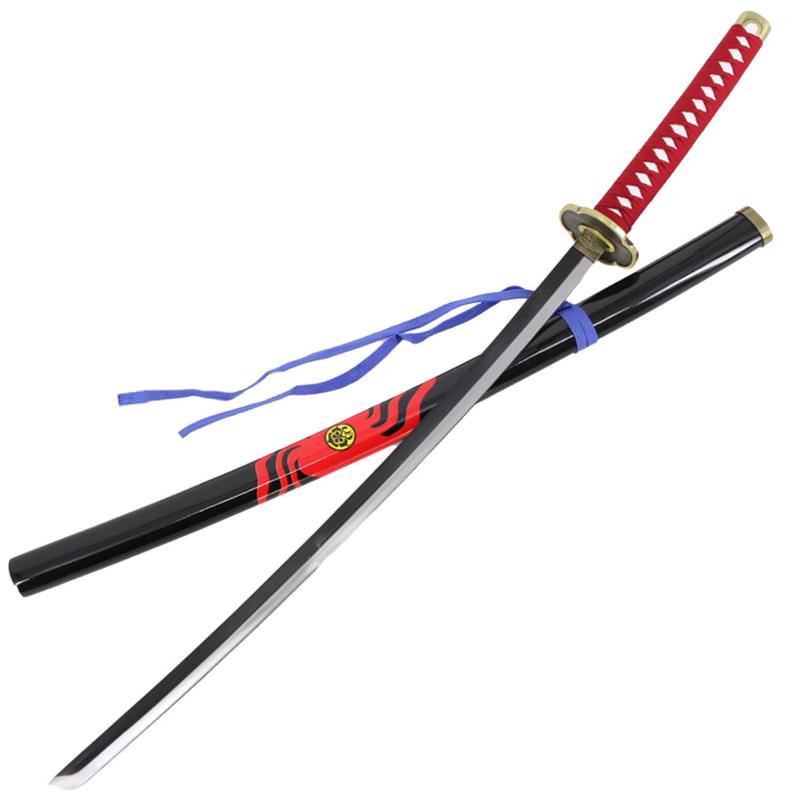 Touken Ranbu Souza Samonji Carbon Steel Blade Replica Katana Sword - Tophatter's Army Products & Self Defense Collectible Weapons - Tophatter Daily Deals